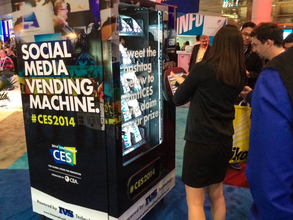 Social media vending machines Social media vending machines